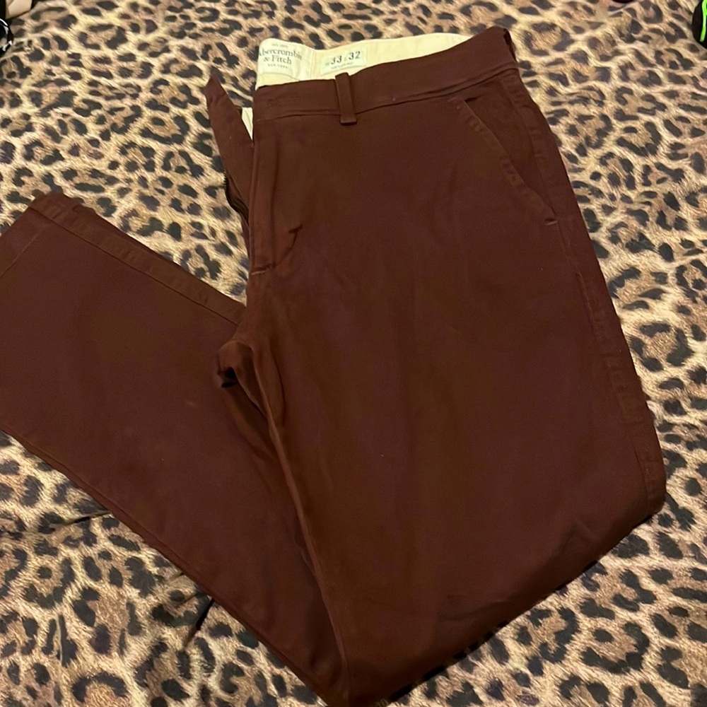 Abercrombie Chinos 33/32